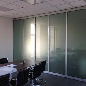 Retractable framed folding door