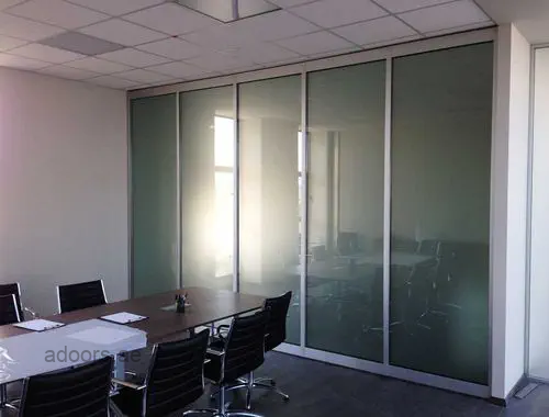 Retractable framed folding door