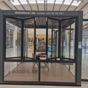 Framed folding door dubai